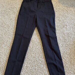 LOFT Curvy Petite Black Dress Pants